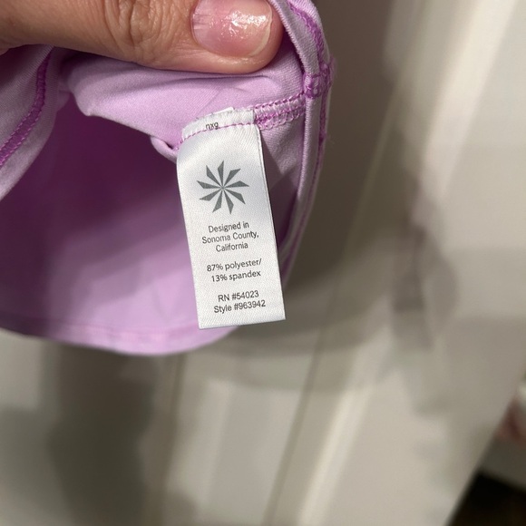 Athleta Women's Racerback Tank Tops - Black, Pink, and Lavender BUNDLE - Picture 8 of 12